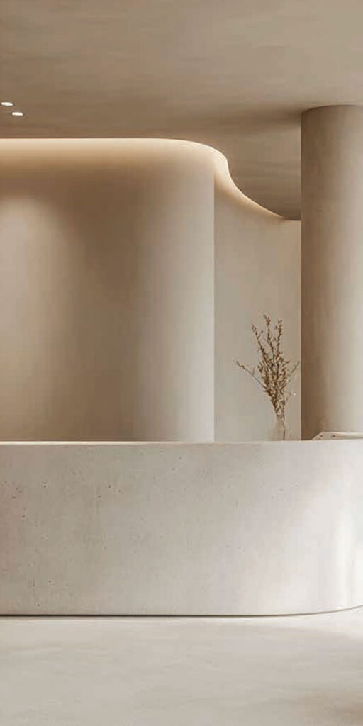 Innovación en diseño interior comercial con tecnología coreana aplicada por Urbina Group